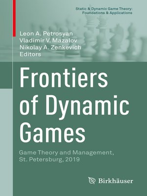 cover image of Frontiers of Dynamic Games